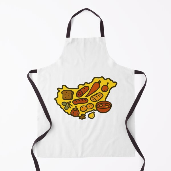 Item preview, Hungary Food Map designed and sold by AdiDsgn.