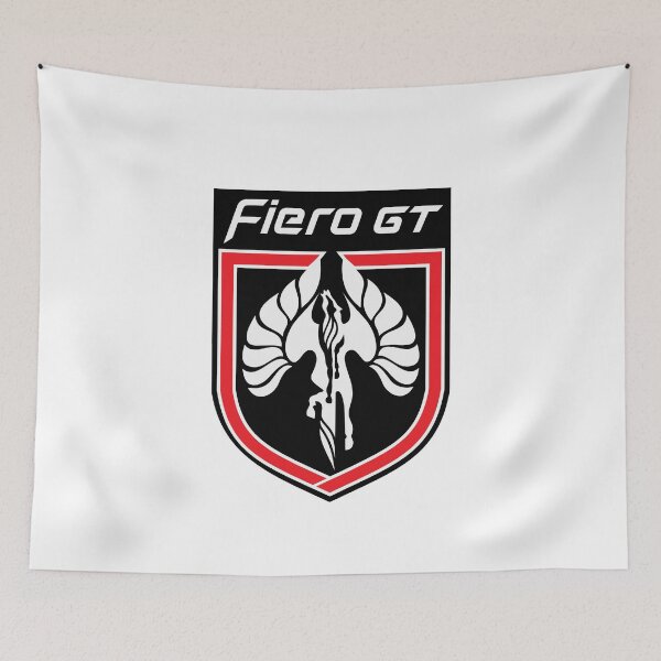 Item preview, Pontiac Fiero GT emblem 1984-1988 - colour version designed and sold by retropetrol.