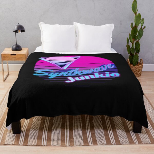 Item preview, Synthwave Junkie (Retro Cyberpunk Style) designed and sold by DominickMonsa.