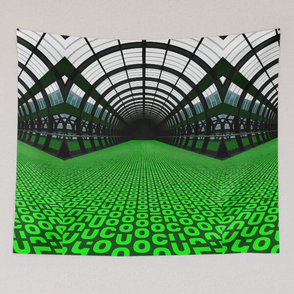 Item preview, Green Matrix. Symbols Pixels Digital, Repeated Patterns Textures  designed and sold by Digital-Davinci.