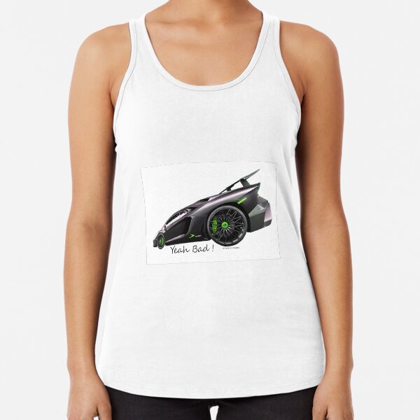 Imaginative Extreme Cars Art Racerback Tank Top