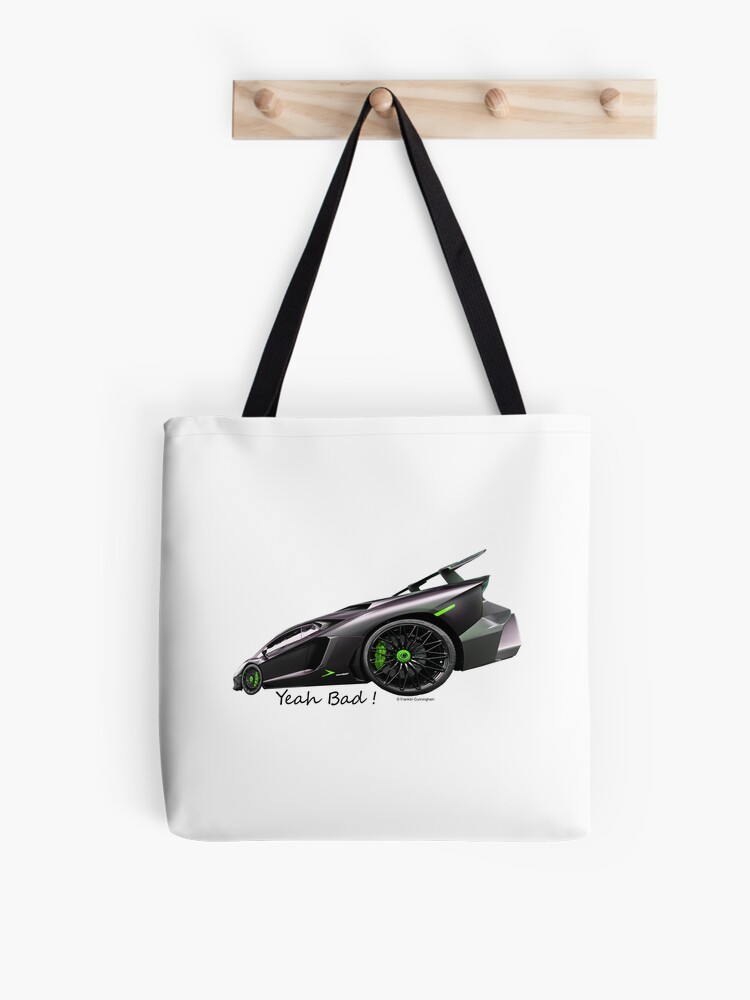 Thumbnail 1 of 2, Tote Bag, Imaginative Extreme Cars Art designed and sold by Photoart4U.