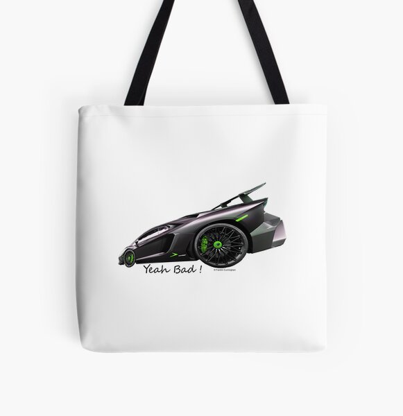 Imaginative Extreme Cars Art All Over Print Tote Bag
