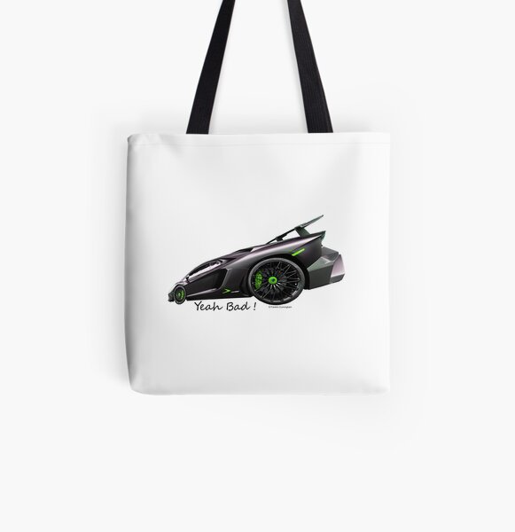 Imaginative Extreme Cars Art All Over Print Tote Bag