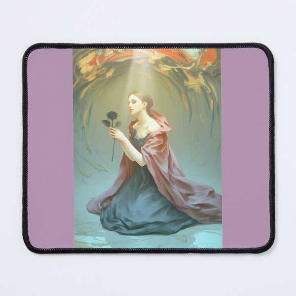 Item preview, Black Rose Reverie Gothic Beauty Art designed and sold by Shelby Hines.