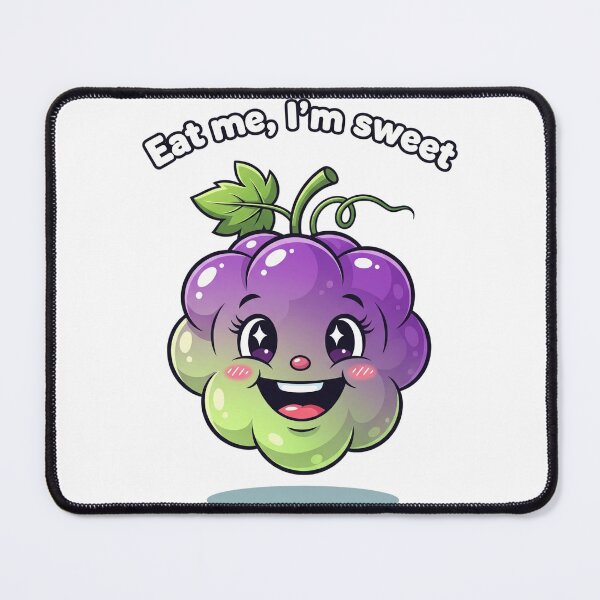 Item preview, Cute Smiling Grape designed and sold by PrintFromMatt.