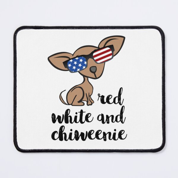 Item preview, Red White and Chiweenie - Funny Chiweenie Dog Owner designed and sold by HilpertChelsey.