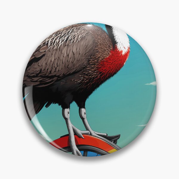 Item preview, Emu Escapades The Unicycling Adventure designed and sold by MarissaCoolArt.