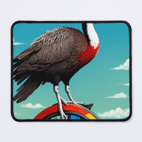 Item preview, Emu Escapades The Unicycling Adventure designed and sold by MarissaCoolArt.