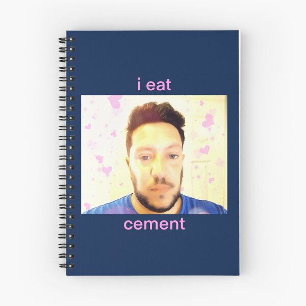 Item preview, Sal Vulcano eats Cement  designed and sold by drivenring55.