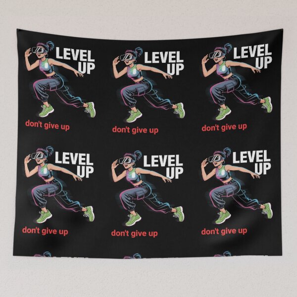 Item preview, Level up don't give up designed and sold by wzetart.
