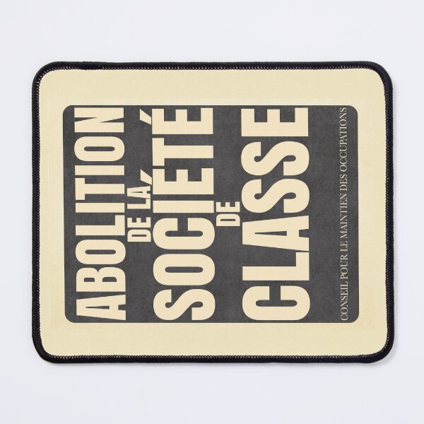 Item preview, Abolition of Class Society designed and sold by Radical Poster Collective.