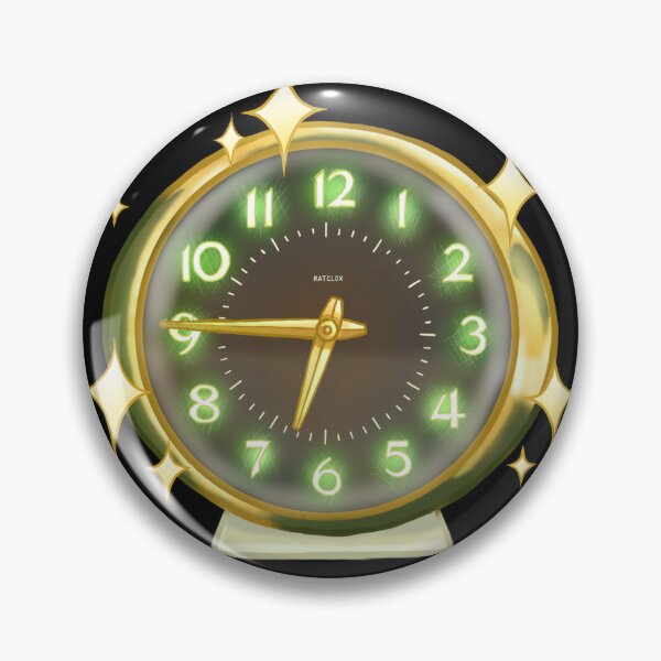 Item preview, Radium Clock designed and sold by localparrotmom.