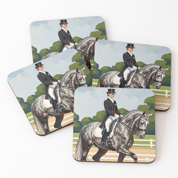 Item preview, LA PRÉCISION DU DRESSAGE (The Dressage Precision) - Original Art Deco Artwork designed and sold by elektronen.