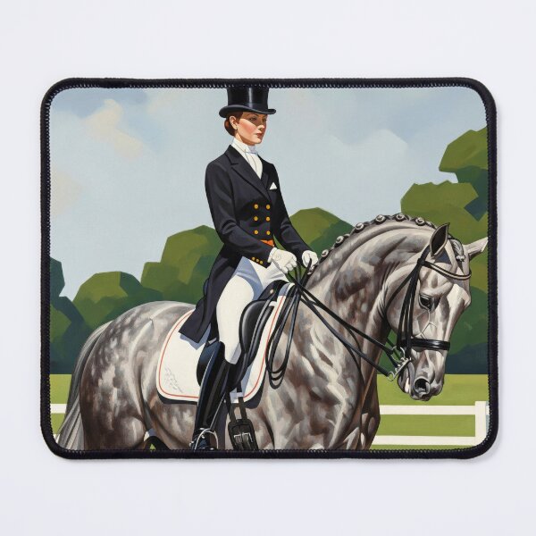 Item preview, LA PRÉCISION DU DRESSAGE (The Dressage Precision) - Original Art Deco Artwork designed and sold by elektronen.