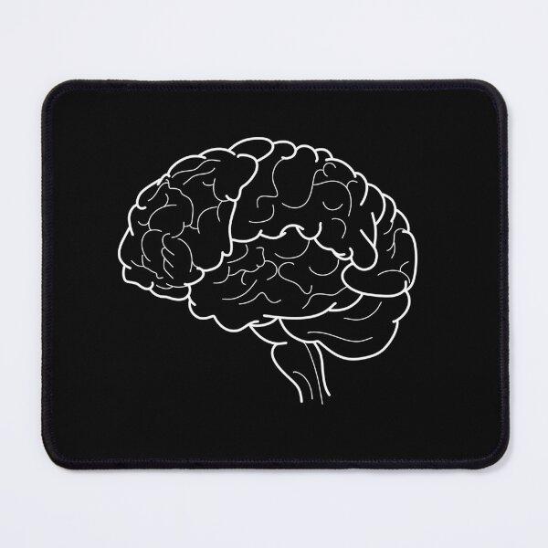Item preview, anatomical Brain (white) designed and sold by victorian-era-frog.