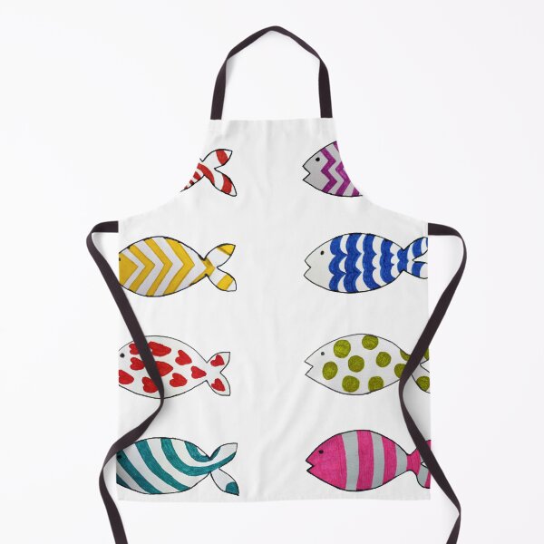 Item preview, Ultimate Collection of 8 Cute Fish Stickers designed and sold by DesignHavenCo.