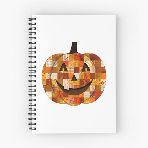 Item preview, Retro Patchwork Halloween Pumpkin designed and sold by Rassrus.