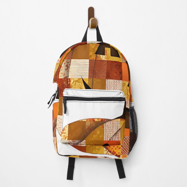 Item preview, Retro Patchwork Halloween Pumpkin designed and sold by Rassrus.