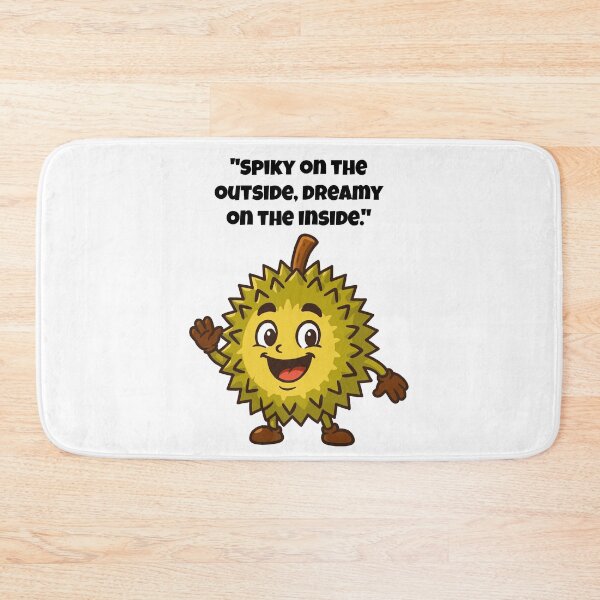 Item preview, Spiky on the Outside, Sweet on the Inside - Durian Character designed and sold by Latitude 1°N.