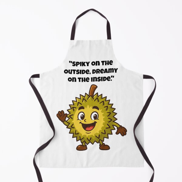 Item preview, Spiky on the Outside, Sweet on the Inside - Durian Character designed and sold by Latitude 1°N.