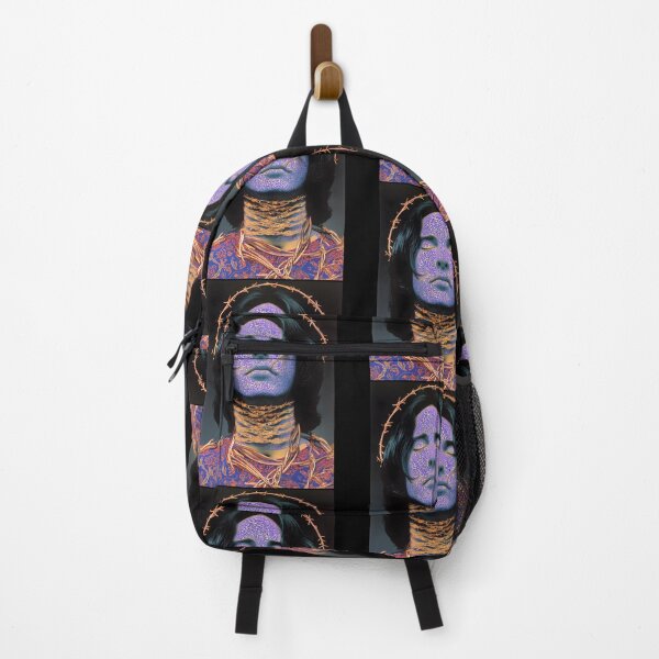 Item preview, Surreal Neon Trent Reznor Portrait Vintage Psychedelic Abstract Poster designed and sold by polletparter.