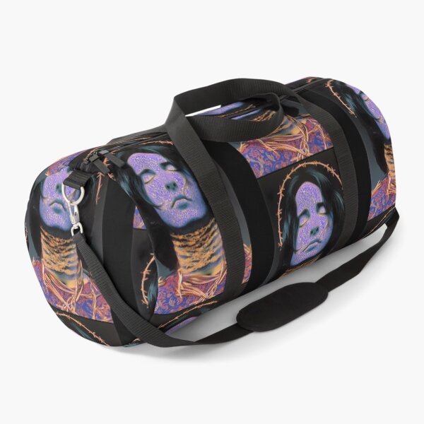 Item preview, Surreal Neon Trent Reznor  Portrait  Vintage Psychedelic Abstract Poster designed and sold by polletparter.