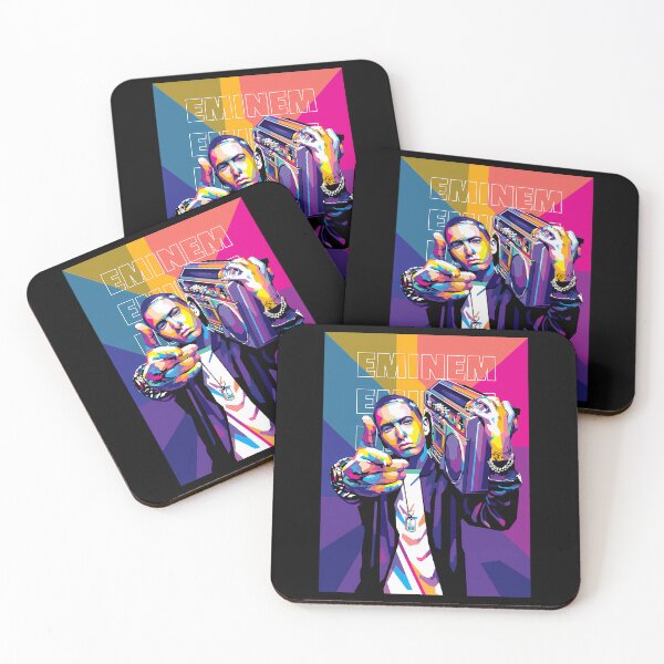 Item preview, Eminem In Wpap Style Colorful designed and sold by polletparter.