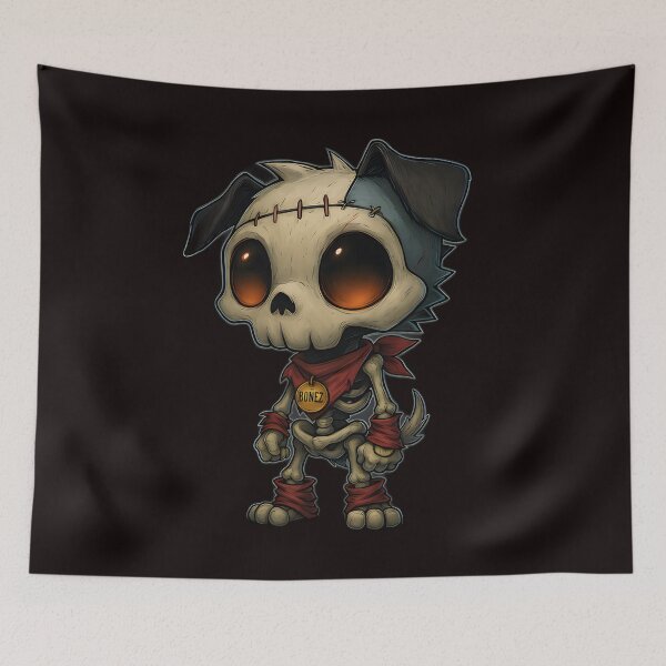 Item preview, Bonez the Dog designed and sold by TheDuckprints.