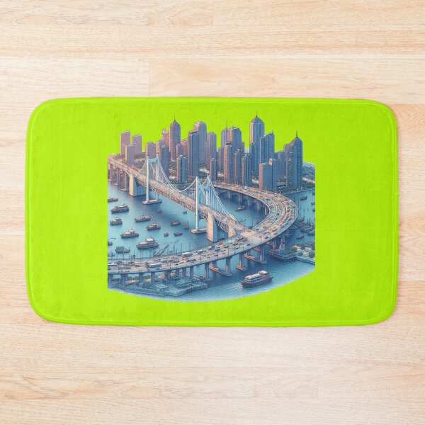 Item preview, Gwangandaegyo Bridge Connecting Haeundae and Gwangan-dong, Busan,  designed and sold by PaintMeWorld.