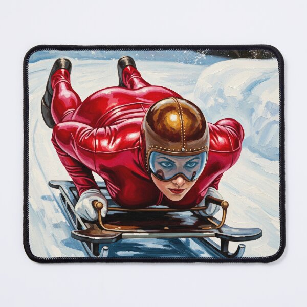Item preview, LA DESCENTE EN SKELETON (The Skeleton Descent) - Original Art Deco Artwork designed and sold by elektronen.