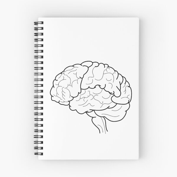 Item preview, anatomical Brain (black) designed and sold by victorian-era-frog.