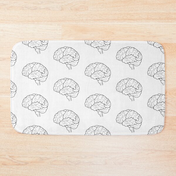 Item preview, anatomical Brain (black) designed and sold by victorian-era-frog.