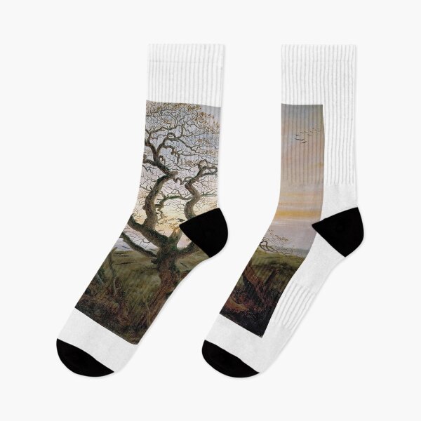 Item preview, The Tree of Crows — Caspar David Friedrich (1822) designed and sold by Art Outlaws.