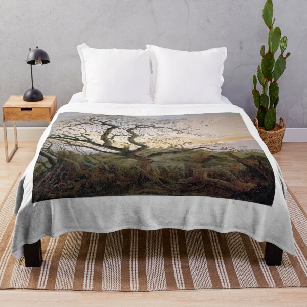 Item preview, The Tree of Crows — Caspar David Friedrich (1822) designed and sold by Art Outlaws.
