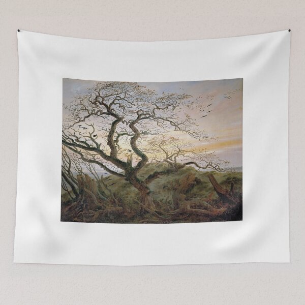 Item preview, The Tree of Crows — Caspar David Friedrich (1822) designed and sold by Art Outlaws.