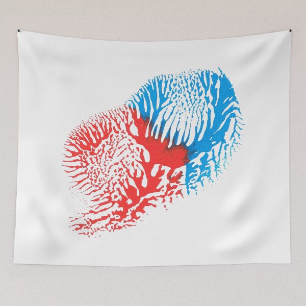 Item preview, Red & Blue designed and sold by ColarteGayart.