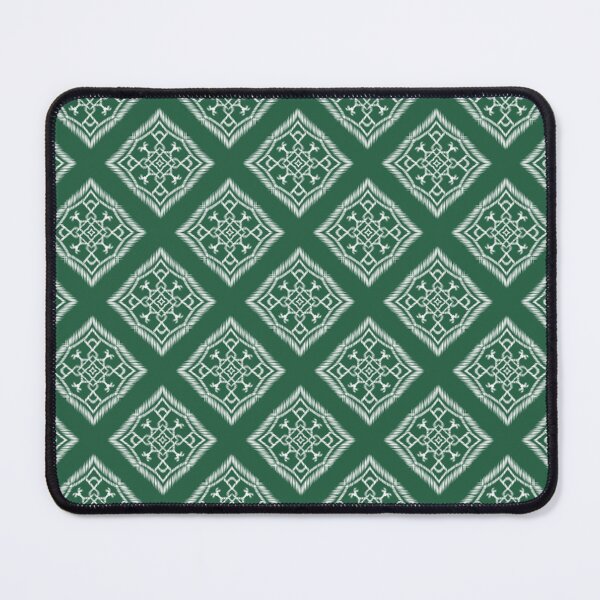 Item preview, Design of white square pattern fabric with lines and patterns designed and sold by Toyney.