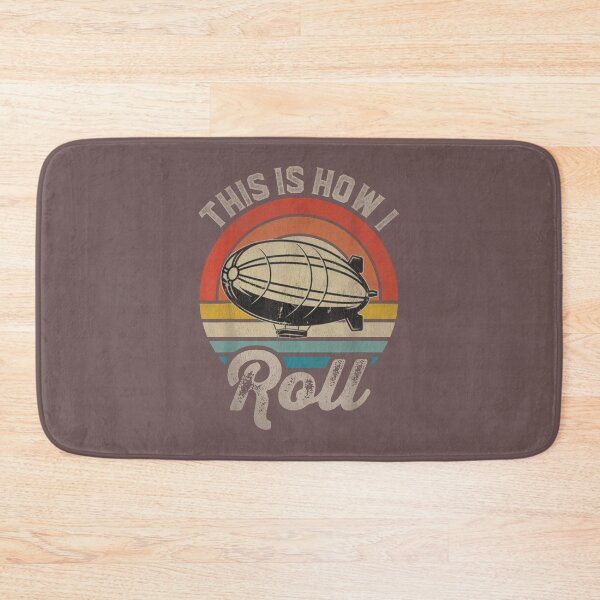 Item preview, Retro Music Retro Zepelin This is How I Roll Dirigible Blimp Airship designed and sold by navalles34.