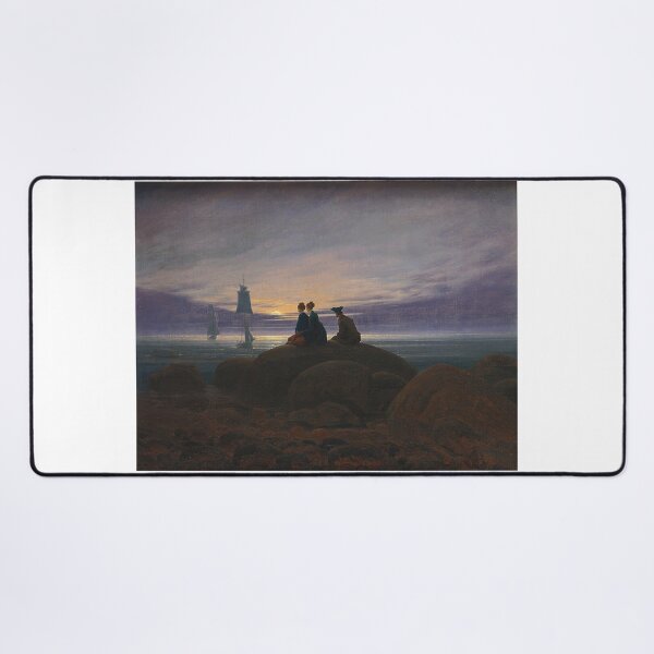 Item preview, Moonrise over the Sea — Caspar David Friedrich (1821) designed and sold by Art Outlaws.