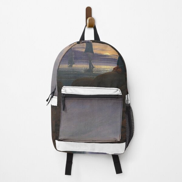 Item preview, Moonrise over the Sea — Caspar David Friedrich (1821) designed and sold by Art Outlaws.