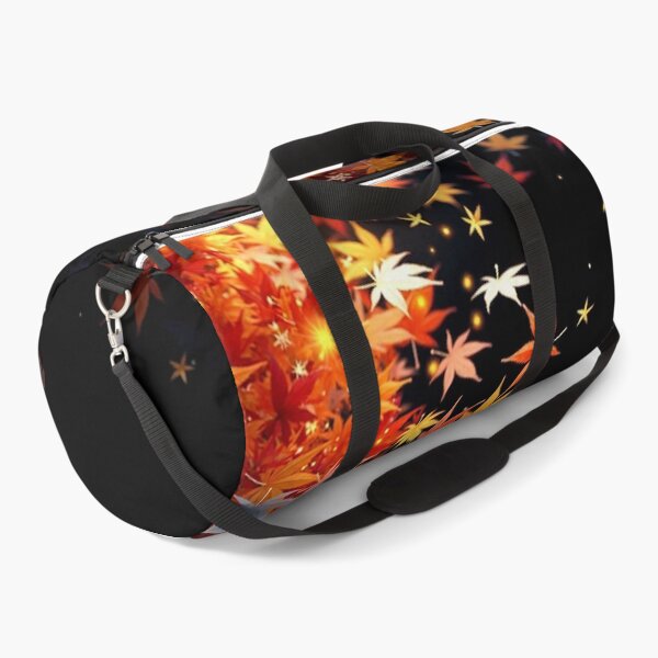 Item preview, Autumn Leaves Falling in a Magical Glow designed and sold by ThreadLineMe.