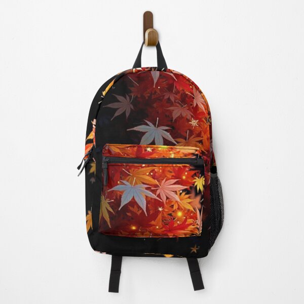 Item preview, Autumn Leaves Falling in a Magical Glow designed and sold by ThreadLineMe.