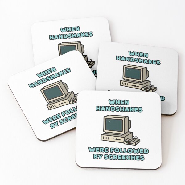 Item preview, PC and Modem: When handshakes were followed by screeches designed and sold by WurmWeb.DesignShop.