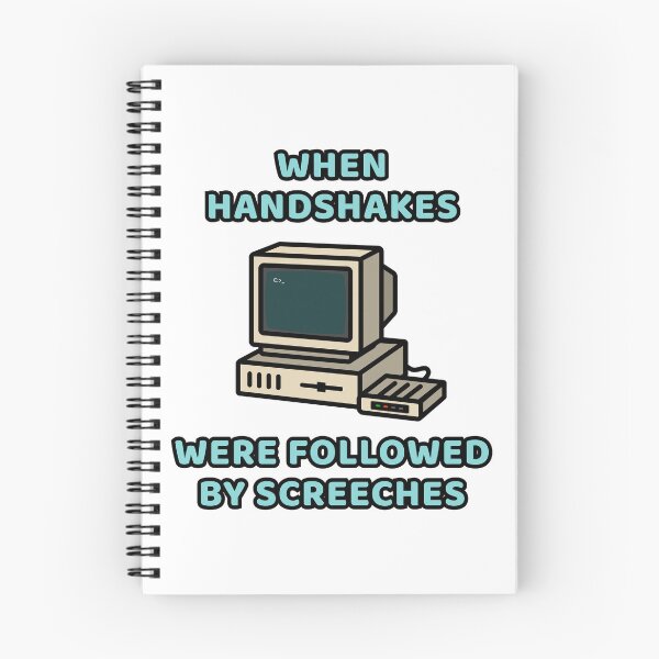 Item preview, PC and Modem: When handshakes were followed by screeches designed and sold by WurmWeb.DesignShop.