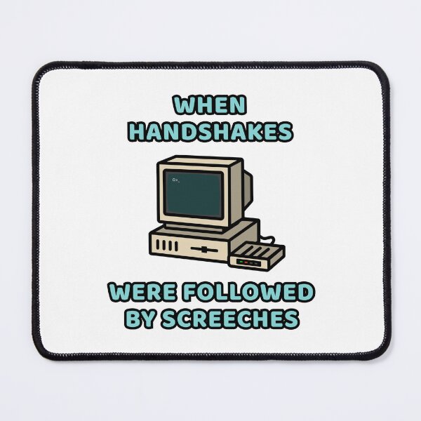 Item preview, PC and Modem: When handshakes were followed by screeches designed and sold by WurmWeb.DesignShop.