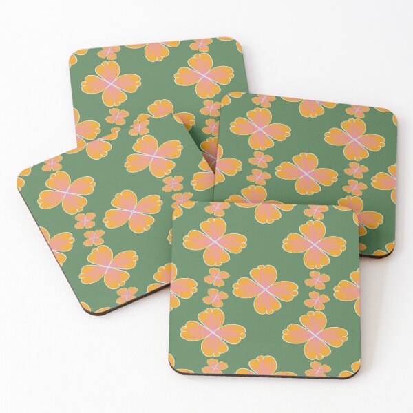 Item preview, Design of fabric pattern with floral pattern, with lines and patterns. designed and sold by Toyney.