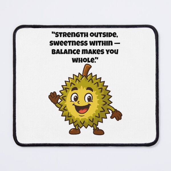 Item preview, Durian Character - Strong on the Outside, Sweet on the Inside designed and sold by Latitude 1°N.