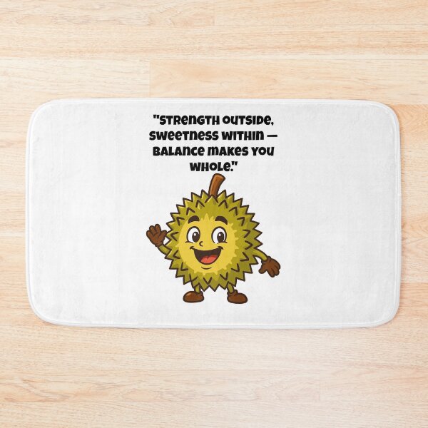 Item preview, Durian Character - Strong on the Outside, Sweet on the Inside designed and sold by Latitude 1°N.