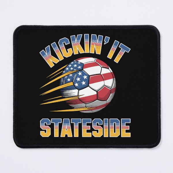 Item preview, usa soccer - patriotic soccer - 2026 soccer - red white and blue - american sports - stars and stripes soccer - bald eagle soccer - freedom soccer - Kickin’ It Since 1776  designed and sold by JansenGS.